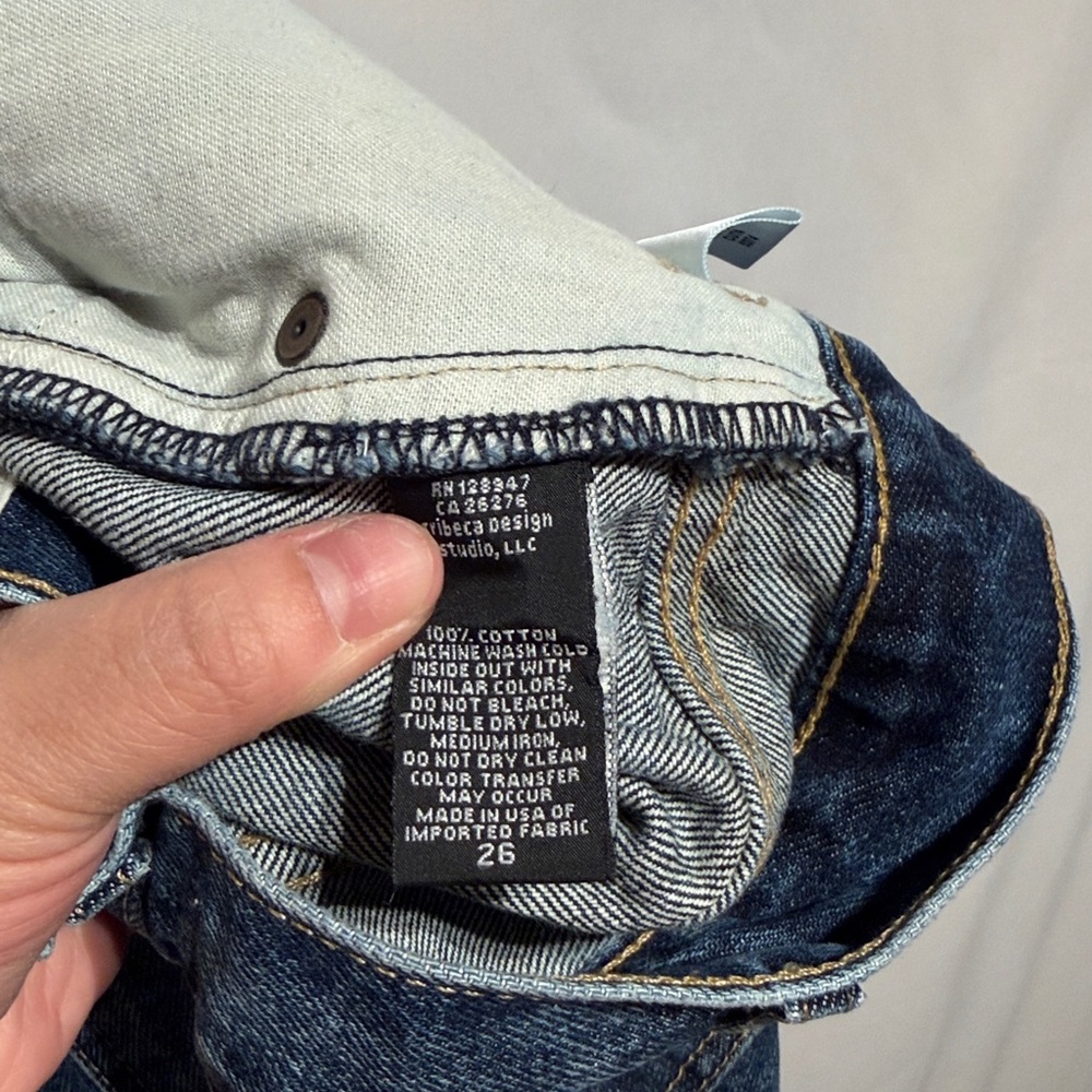 Nili Lotan Joan Jean Simone Wash Size 26 - Picture 14 of 14